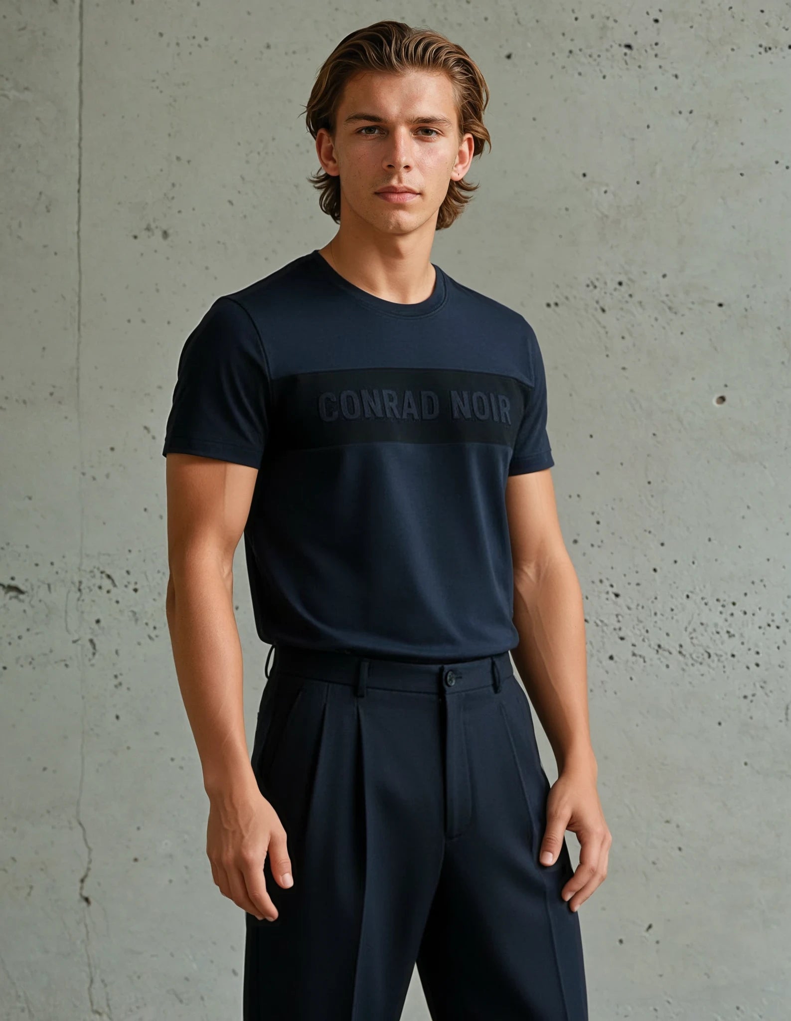 Deep Navy Blue Conrad Noir